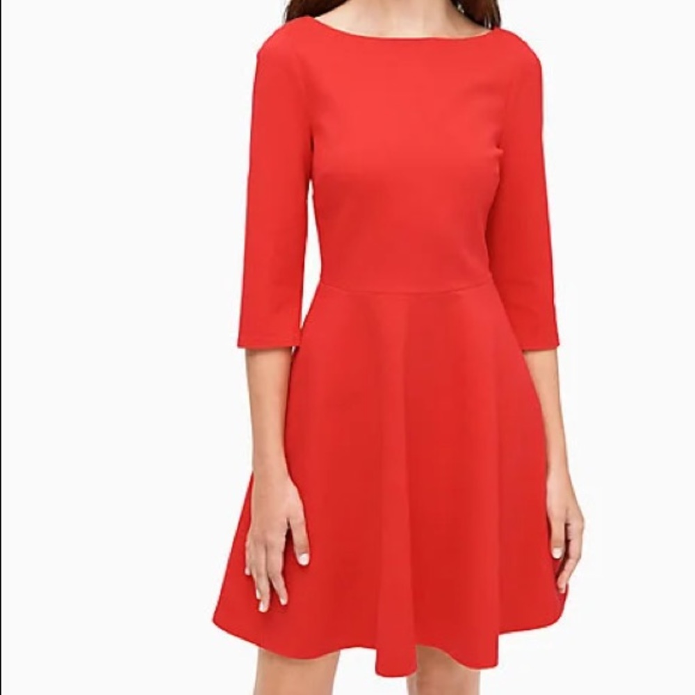 Kate Spade Boat Neck Ponte Dress